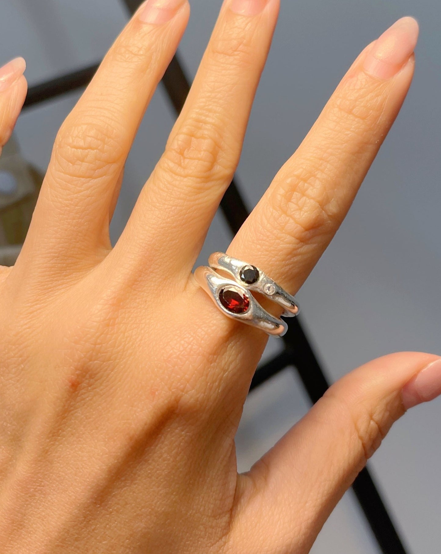 Silvery Clay Rings Custom 1 day workshop