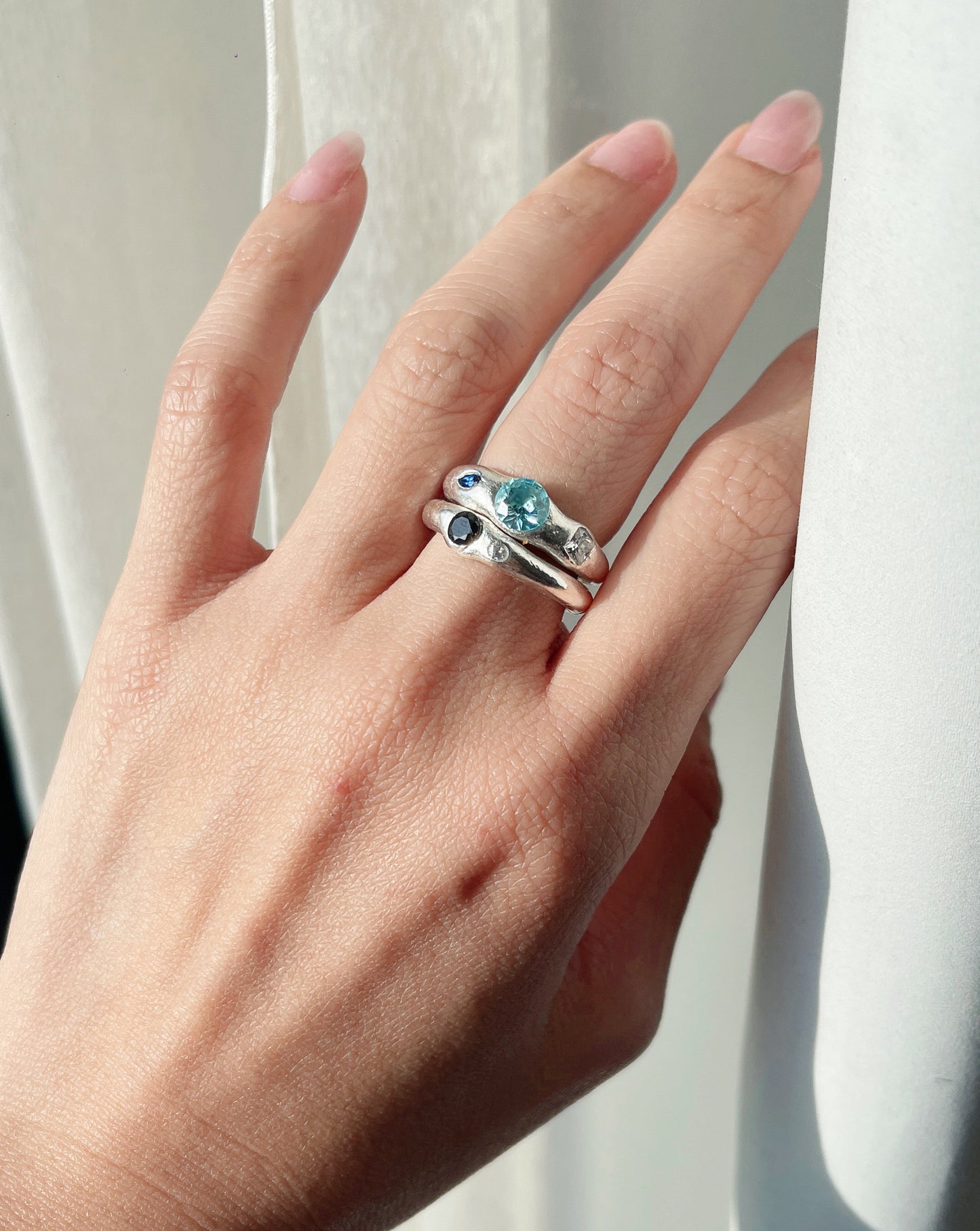 Silver Clay Ring